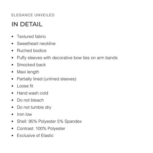 Endless Rose BUBBLE PUFF SLEEVE MAXI DRESS - Picture 6 of 14